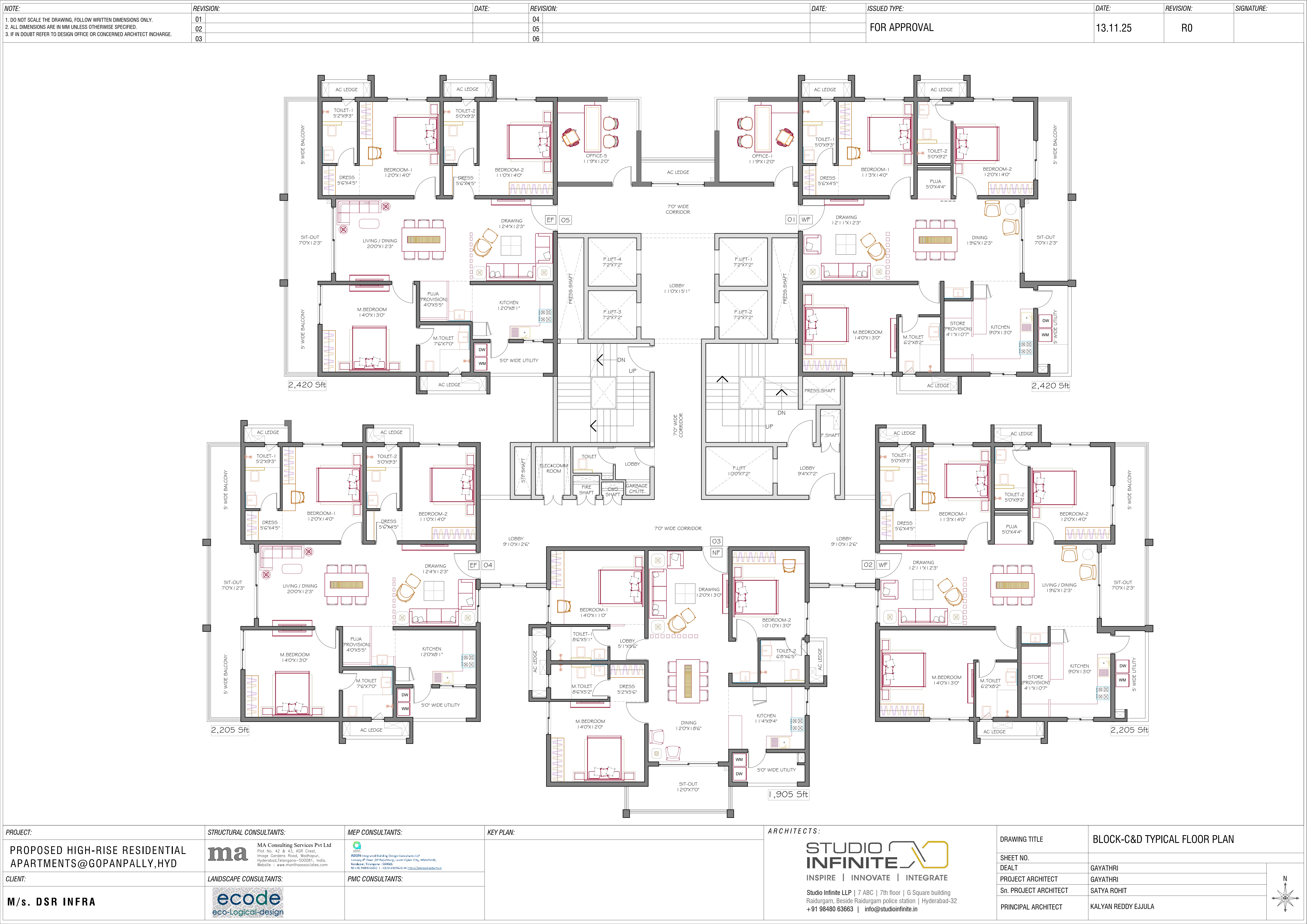 Floor Plan C & D